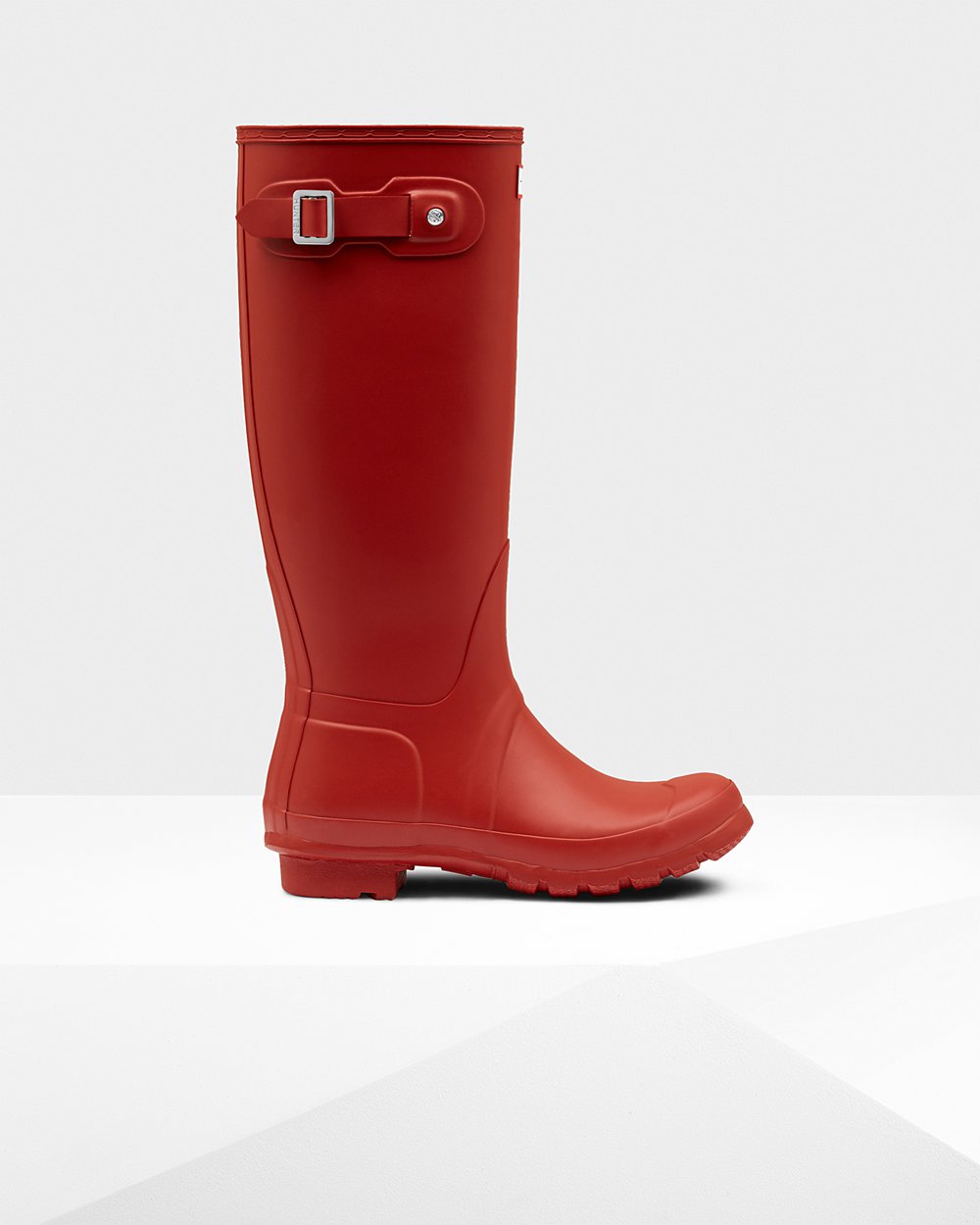 Womens Tall Rain Boots - Hunter Original (96NTAWXZQ) - Red